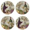 Certified International Meadow Brook 11" Dinner Plates, Set of 4, 2 Assorted Designs view 1