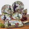 Certified International Meadow Brook 11" Dinner Plates, Set of 4, 2 Assorted Designs view 4