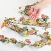 Artificial Fall Grape Leaf Garlands by Factory Direct Craft for Autumn Decorating and Fall Displays - 5-1/2 Feet Each (16-1/2 feet Total) view 4