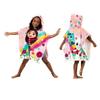 DreamWorks Gabby's Dollhouse Kids Beach/Pool/Bath/Camping Hooded Towel Poncho 24" X 22", Absorbent Cotton Cover up, (Official DreamWorks Product) By Franco view 1