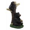 1 Pcs Large Rustic Mother Bear With Honeycomb And Climbing Cub Mug Tree Statue view 1