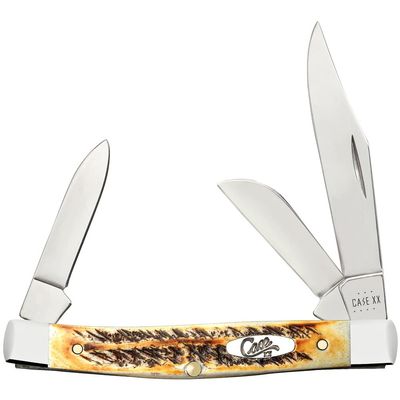 Case XX WR Pocket Knife 6.5 BONESTAG Medium Stockman, Item 65335, Length Closed 3 1/4 INCH (6.5344 SS)