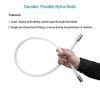 chimney sweep kit Chimney Sweep Brush Chimney Sweep Kit, Dryer Vent Cleaning Brush Kit, 9/12/15/18 Rods Chimney Cleaner Flexible Rods And 1Pcs Replaceable Brush Head ( Color : 9 Rods , Size : 610mm ) view 2