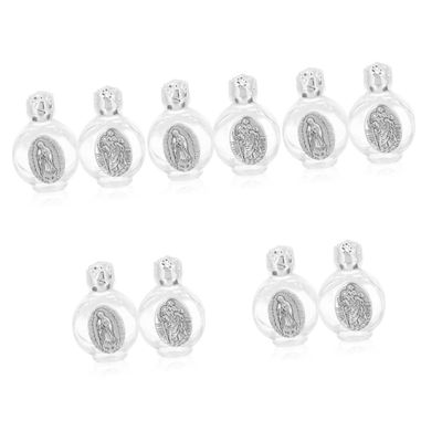 ABOOFAN 10 pcs Decorative Holy Water Bottles for Baptism and Festivals Glass Bottles with Random Patterns Ideal for Religious Celebrations and Home Decor