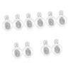 ABOOFAN 10 pcs Decorative Holy Water Bottles for Baptism and Festivals Glass Bottles with Random Patterns Ideal for Religious Celebrations and Home Decor view 1