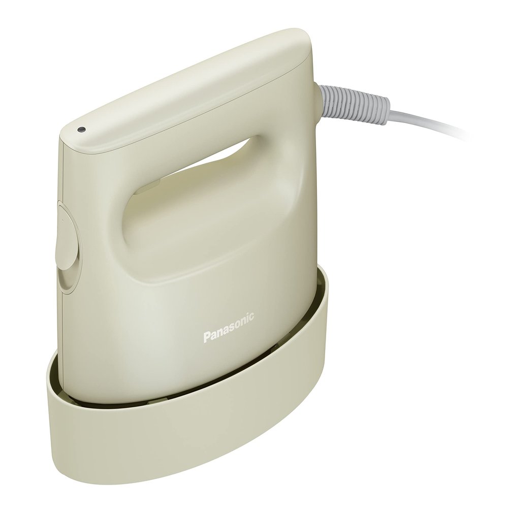 Panasonic NI-FS690 Clothes Steamer, 360 Powerful Steam 100V Only Japan Import 2023 Model (Black) (Cream)