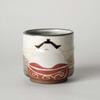 Maple and Moon Sumo Tea Cup Kiyomizuyaki Pottery set of 2 (Red) view 4