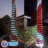 Russell Decor LED Rope Lights Christmas Decoration Lights Plug with Controller and Clips Included 50 FT (Red White) view 3