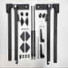 Hiddenbed Murphy Bed and Desk Combo Hardware Kit Mechanism,Black,24 X 4 X 3 view 1