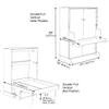 Hiddenbed Murphy Bed and Desk Combo Hardware Kit Mechanism,Black,24 X 4 X 3 view 2