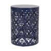Mathena Outdoor Side Tables - Navy Blue view 1