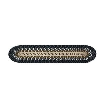 Grassland Premium Braided Collection | Primitive, Rustic, Farmhouse Style | Cotton Blend| 30Days Risk Free | Accent Rug/Door Mat/Floor Carpet (BR-295, Runner 13"x48")