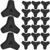 GLEAVI Anti-Slip Silicone Sleeve for Glasses 20 Pairs Non-Skid Ear Grips for Secure Fit Comfortable Flexible Glasses Tightener for Sports and Outdoor Use view 1