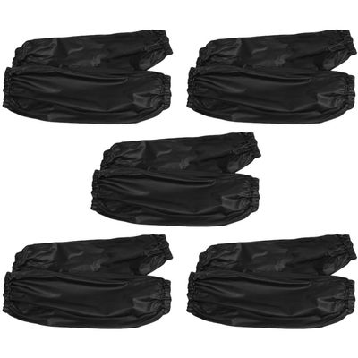 Healeved 5pairs Arm Oversleeves Reusable Covers for Cooking and Gardening Oil Household Protectors Elastic Cuff