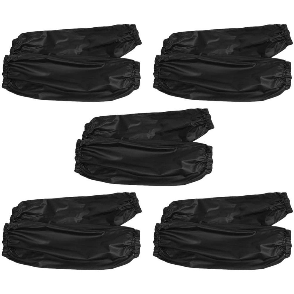Healeved 5pairs Arm Oversleeves Reusable Covers for Cooking and Gardening Oil Household Protectors Elastic Cuff