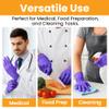 SAFEWAY USA 2000 pcs, Large, Nitrile Disposable Gloves  Multi-Purpose Powder-Free and Non-Latex Textured Fingertips for Medical Use, Nursing, Lab Works, Kitchen Prep, Cleaning, Tattooing & More view 2