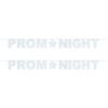 Beistle 2 Piece Glittered Prom Night Banners Decorations For High School Dance view 1