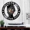 Vinyl Record Wall Clock 30Cm Vinyl Record Wall Clock Laser Cut Wall Art Decor Modern Design Art Time Clocks view 2