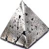 52mm 165g Golden Iron Pyrite Druzy Geode Pyramid Polished Natural Gemstone Crystal Mineral Dcor Specimen - Peru view 1