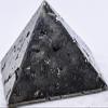 52mm 165g Golden Iron Pyrite Druzy Geode Pyramid Polished Natural Gemstone Crystal Mineral Dcor Specimen - Peru view 2