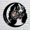 Vinyl Record Wall Clocks 30cm Golden Retriever Dog Wall Clock Dog Vinyl Record Hanging Modern Design Wall Decor for Room view 4
