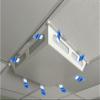 Filtered Air System for 2'X2' Air Diffuser, Magnet Install (2) view 1