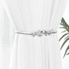 2pcs Modern Minimalist Metal Curtain Buckles Elegant Decorative Tiebacks for Living Room Bedroom and Office Design for Drapes and Sheer Curtains view 3