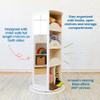 ECR4Kids Rotating Dress-Up Carousel, Costume Organizer, White Wash view 4