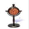 Popular Home Office Desk & Shelf Decor Antique Mantle Table Clock Brass Handcrafted Retro Base view 1
