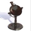 Popular Home Office Desk & Shelf Decor Antique Mantle Table Clock Brass Handcrafted Retro Base view 3