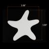 HARFINGTON 12pcs Non Slip Bathtub Stickers Bath Shower Floor 3.86" Anti-Slip Sticker Tape Starfish Style Decals for Bathroom Kitchen Bathtub Treads Stairs, Transparent view 2