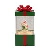Regency International 6" Led B/O TMR Snowman in Pkg WTR Globe USB, Green view 1