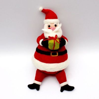 Regency International 9" Felt Santa W/Packages