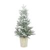 Regency International 18" Faux Snowy Ridge Potted Tree view 1