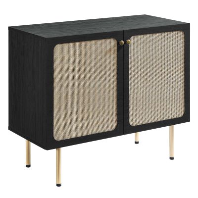 Modway EEI-6200-BLK Chaucer Accent Cabinet, Black