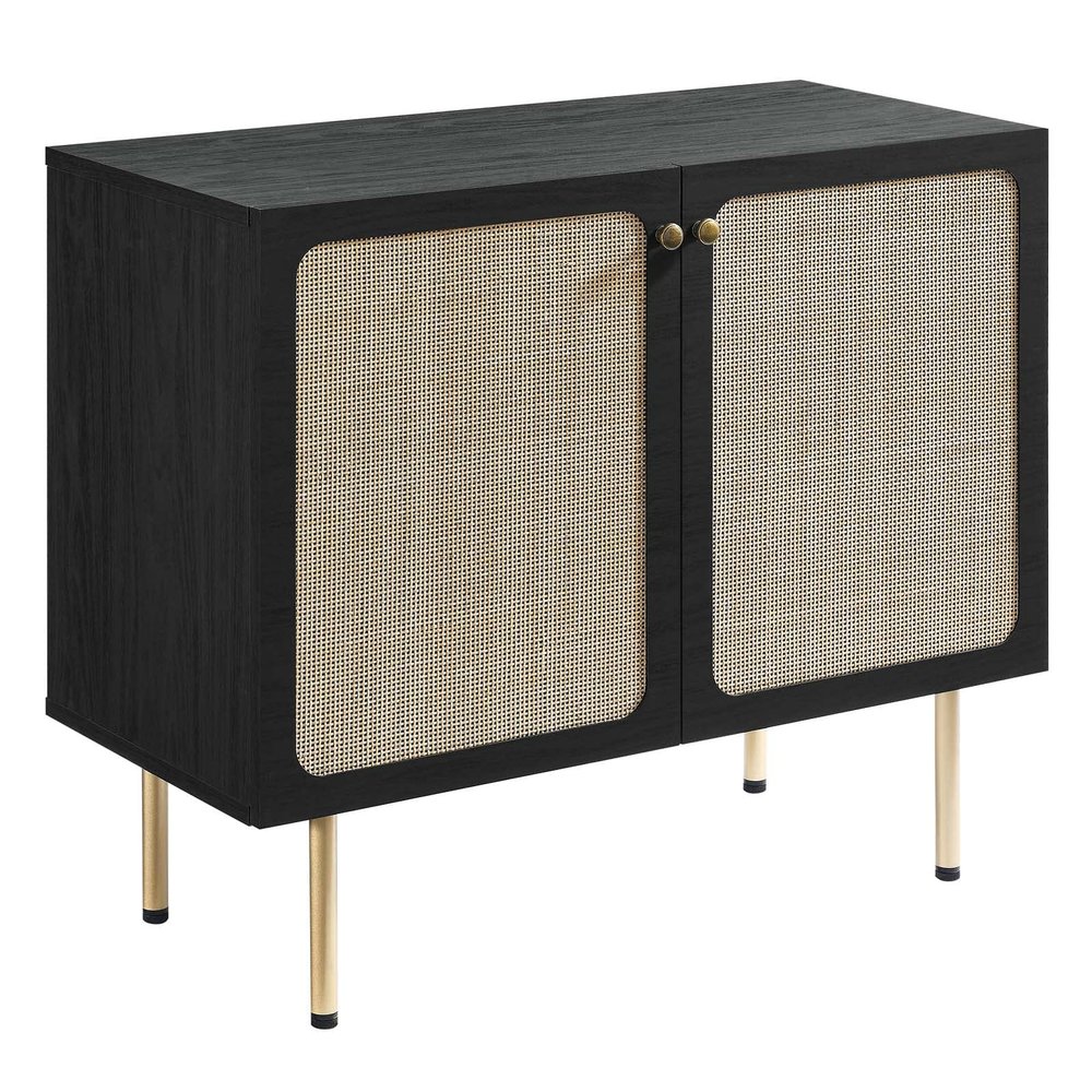 Modway EEI-6200-BLK Chaucer Accent Cabinet, Black