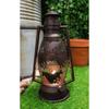 1 Pcs Old Fashioned Rustic Western Horses Electric Metal Lantern Lamp Or Shadow Caster view 1