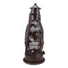 1 Pcs Old Fashioned Rustic Western Horses Electric Metal Lantern Lamp Or Shadow Caster view 2
