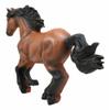 1 Pcs Western Running Brown Chestnut Horse Wall Decor Sculpture 15.5" Wide view 4