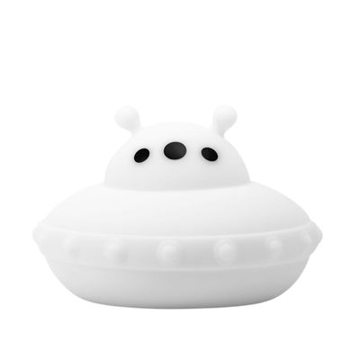 Lumipets UFO Spaceship Toddler Nightlight, Squishy Silicone Kids Lamp