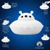 Lumipets UFO Spaceship Toddler Nightlight, Squishy Silicone Kids Lamp view 3