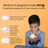 Lumipets UFO Spaceship Toddler Nightlight, Squishy Silicone Kids Lamp view 4