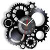 12 Inch Vinyl Record Wall Clock, Steampunk Wall Decor, Wall Clock, Victorian Industrial Steampunk Vinyl Record Wall Clock, Gears and Cogs, Decorative Clock view 1