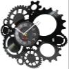 12 Inch Vinyl Record Wall Clock, Steampunk Wall Decor, Wall Clock, Victorian Industrial Steampunk Vinyl Record Wall Clock, Gears and Cogs, Decorative Clock view 2