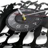 12 Inch Vinyl Record Wall Clock Penguins Quiet Non Ticking Room Wall Clock Animal Decor Rookery Shadow Art Vinyl Record Modern Hanging Clocks view 3