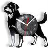 12 Inch Wall Clock Round Wall Clock Vinyl Record Art Decorative Wall Clock Vinyl Disc Crafts Silent Wall Clock Dog Lovers Gifts view 1