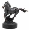 1 Pcs Bronze Electroplated Wild West Galloping Horse Statue 10.5" L Equestrian Steed view 4