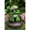 1 Pcs Frog Leap Of Faith Starts With Prayer On Both Knees Figurine Inspirational Decor view 1