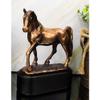 1 Pcs Western Tennessee Walking Horse Model Stallion 7"Tall Figurine With Trophy Base view 1