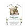 Vintage Look Book Themed Bridal Shower Invitations, The Next Chapter of their Love Story begins view 1